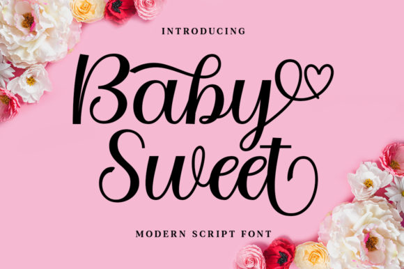 Baby Sweet: A Friendly Script Font for Web Design