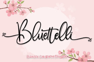 Bluettelli: A Script Font Trio for Makers