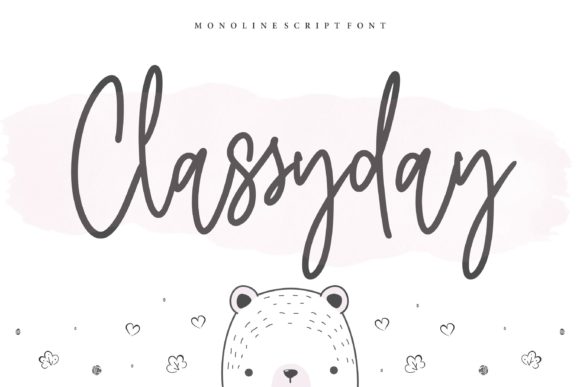 Classyday: A Script Font for Modern Campaigns