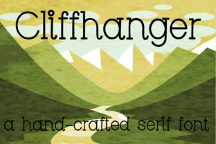 Cliffhanger: A Serif Font for Memorable Branding