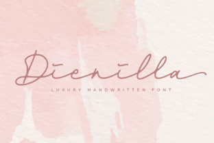 Dienilla: A Handwritten Font That Elevates Brand Identity