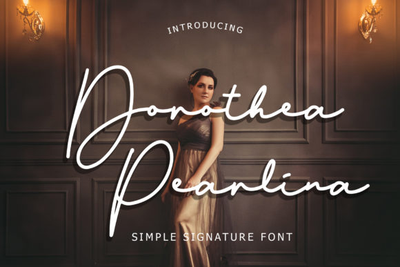 Dorothea Pearlina: The Script Font That Transforms Brand Identity