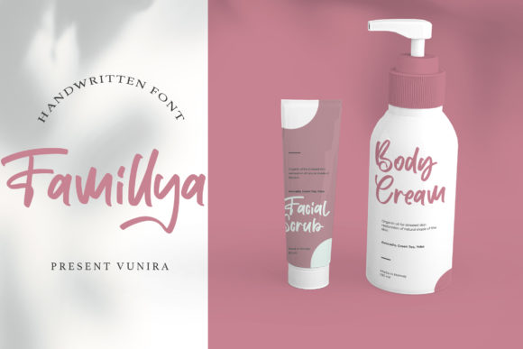 Famillya: A Friendly Handwritten Font for Modern Brands