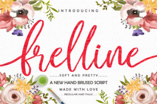 Frelline: A Friendly Handwritten Typeface for Modern Brands