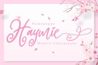 Haymie: A Friendly Handwritten Font for Editorial Design
