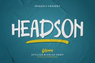 Headson Font: Stylish Script for Makers
