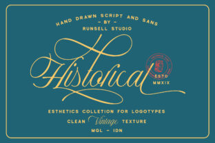 Historical Duo Typeface for Bold Campaigns