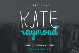 Kate Raymond: A Modern Typeface for Editorial Design