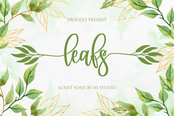 Leafs: A Friendly Handwritten Font for Web Design