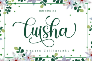 Luisha Font: A Script Typeface for Social Campaigns