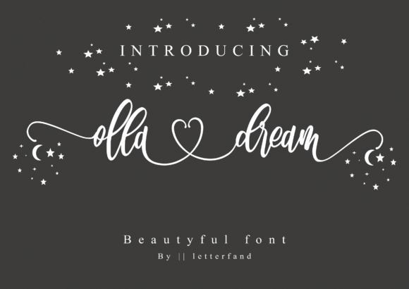 Olla Dream Font: A Friendly Script for Brand Identity