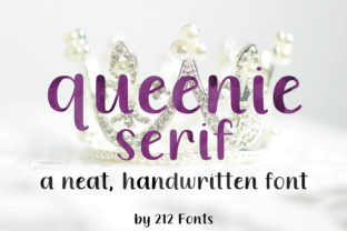 Queenie Serif: A Handwritten Typeface for Digital Design