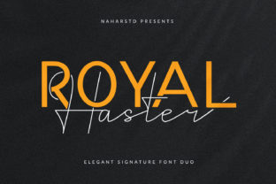 Royal Haster: A Premium Font for Branding
