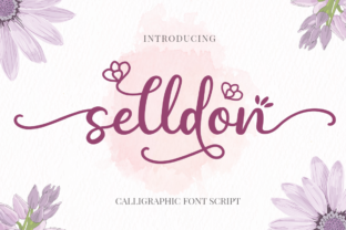 Selldon: A Friendly Script Font for Editorial Design