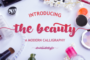The Beauty Font: A Modern Script for Editorial Design