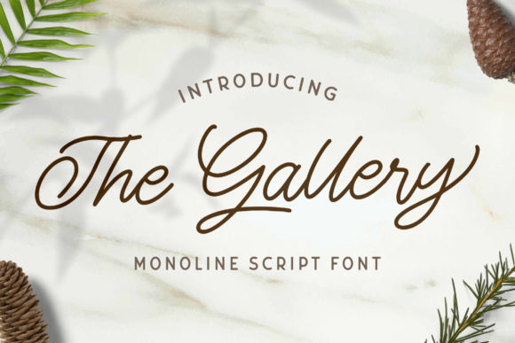 The Gallery Font for Professional Branding