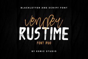 Vender Rustime Duo Typeface for Branding