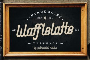 Waffle Latte Family Typeface for Branding
