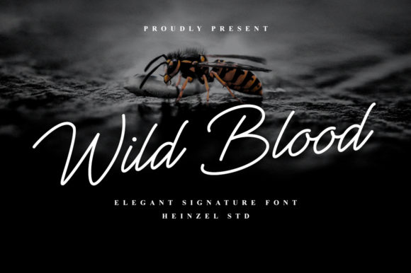 Wild Blood: A Friendly Handwritten Font for Branding